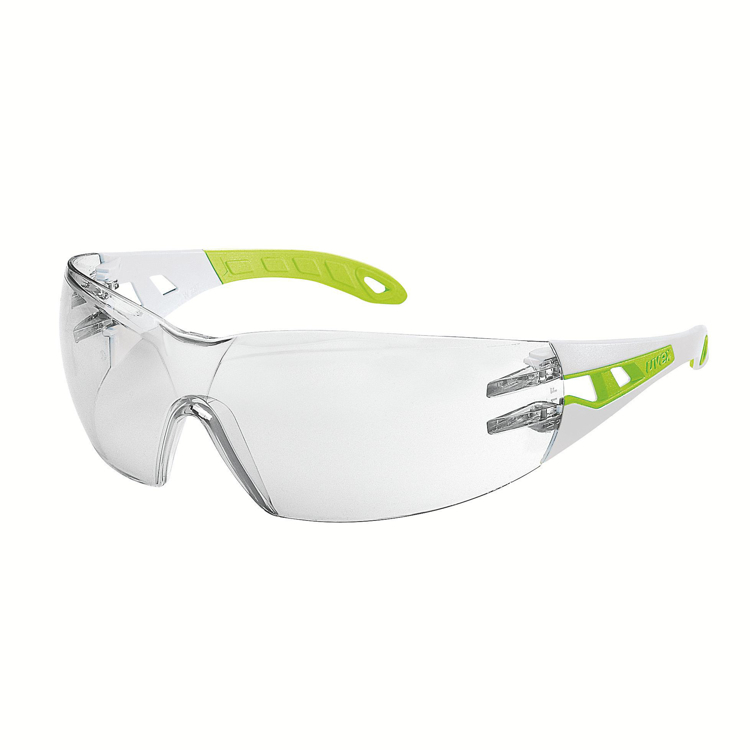 Obrázok z Uvex PHEOS Ochranné okuliare straničkové bielo/zelené