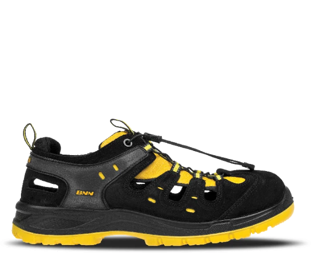 Obrázok z Bennon BOMBIS LITE S1 NM Yellow Sandal Pracovný sandál 