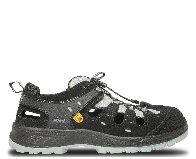 Obrázok z Bennon BOMBIS LITE S1P ESD NM Grey Sandal Pracovný sandál 