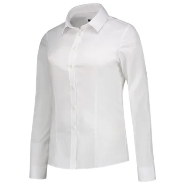 Obrázok z TRICORP T24 Fitted Stretch Blouse Shirt pre ženy