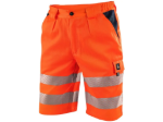 Obrázok z CXS NORWICH Reflexné pracovné kraťasy oranžovo-modré