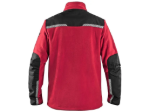 Obrázok z CXS 4ENVI SOLIS Pracovná fleecová bunda červeno-čierna