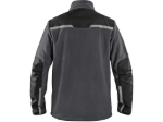 Obrázok z CXS 4ENVI SOLIS Pracovná fleecová bunda šedo-čierna