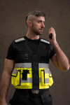 Obrázok z Korntex Multifunkčná vesta "Tactical" žlto/čierna