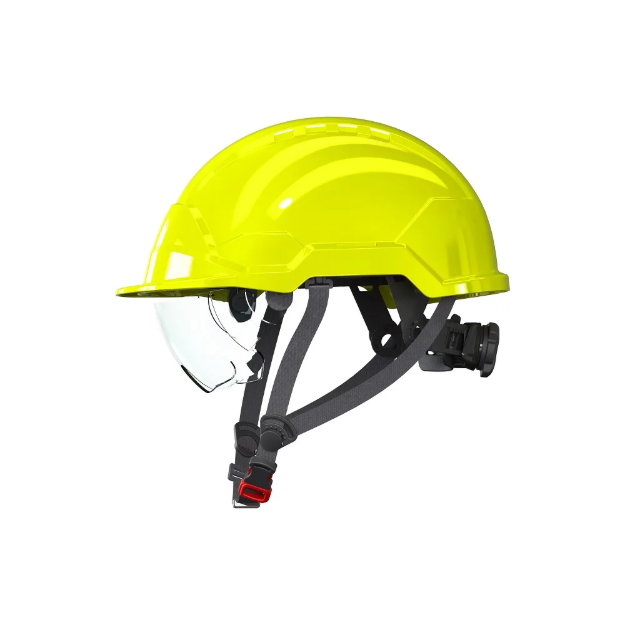 Obrázok z Elektrikářská přilba PAB WH1-C - s integrovaným zorníkem Hi-Vis Hi-Vis