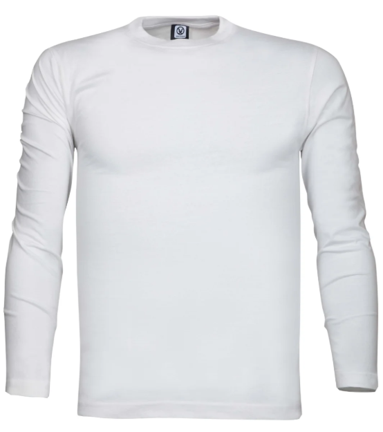 Obrázok z Tričko ARDON®CUBA s dlouhým rukávem bílá - baleno po jednom kuse