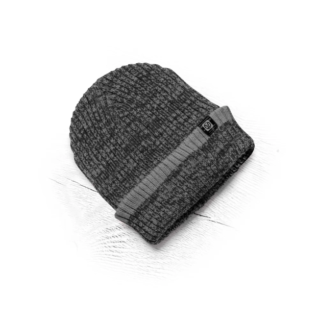 Obrázok z Zimní čepice pletená fleece ARDON®VISION Neo černo-šedá