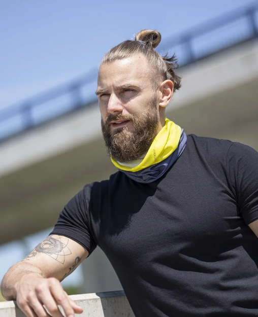 Obrázok z Multifunkční šátek ARDON®CREATRON® antracitová-žlutá