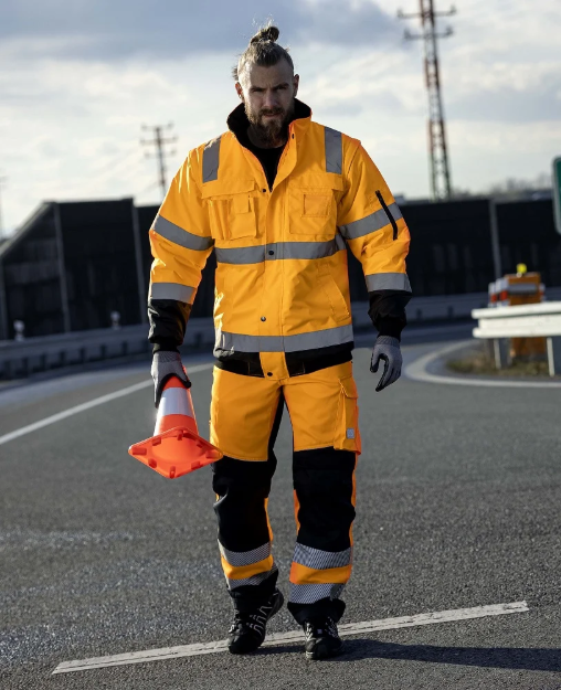 Obrázok z Reflexní bunda ARDON®HOWARD+ oranžovo-černá