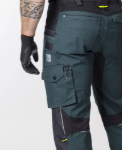 Obrázok z Kalhoty s laclem ARDON®4Xstretch® tmavě zelené