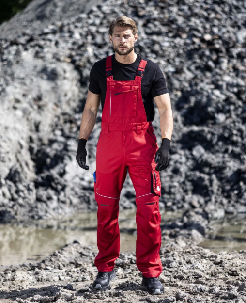 Obrázok z Kalhoty s laclem ARDON®SUMMER červená