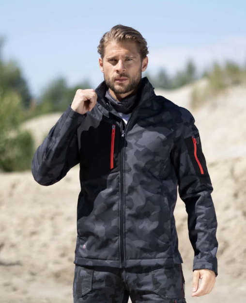 Obrázok z Softshellová bunda ARDON®CREATRON®CAMO černá