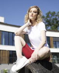 Obrázok z ARDON®ALBADEW Dámske biker shorts karmínová
