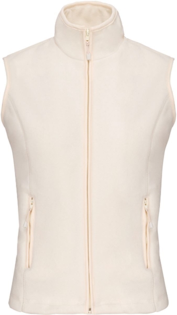 Obrázok z Kariban K906 Dámska mikrofleecová vesta "Melódia" krémová
