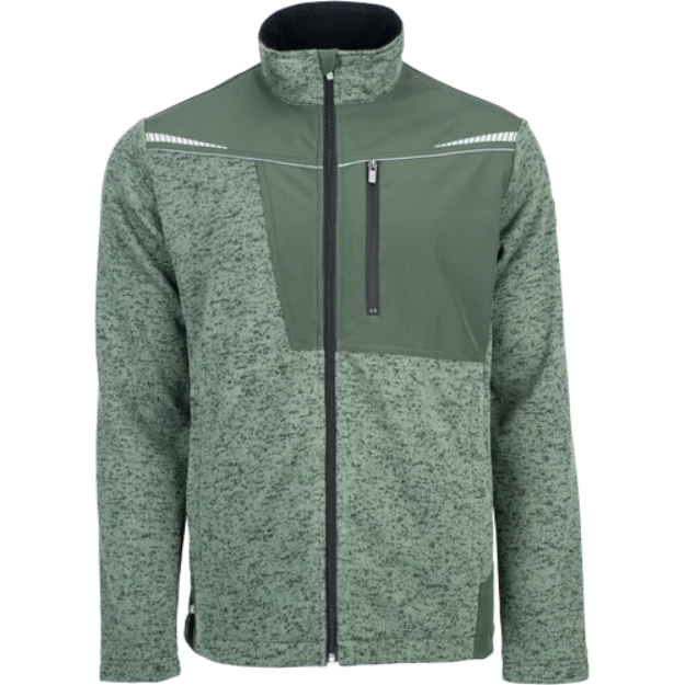 Obrázok z CERVA STIRLING STRETCH pletený svetr zelená