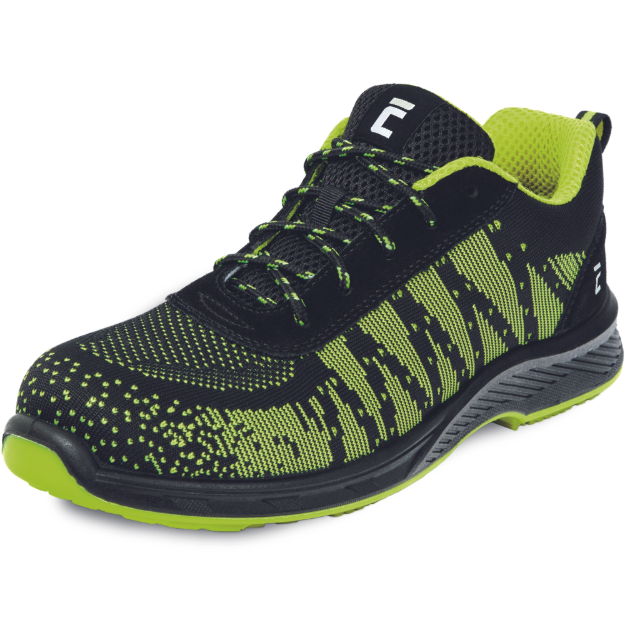 Obrázok z Cerva GEARGRINT S1 MF SRC Pracovná poltopánka limetková