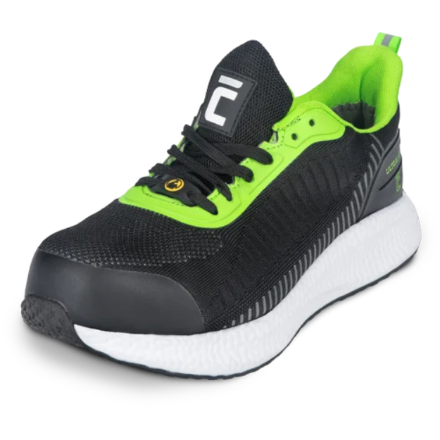 Obrázok z CERVA ULTRALIGHT MF ESD S1 SR polobotka černá/bílá