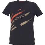 Obrázok z SAFEWORKER MAAS tričko černá/oranžová