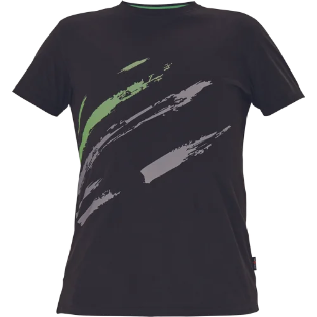 Obrázok z SAFEWORKER MAAS tričko černá/zelená