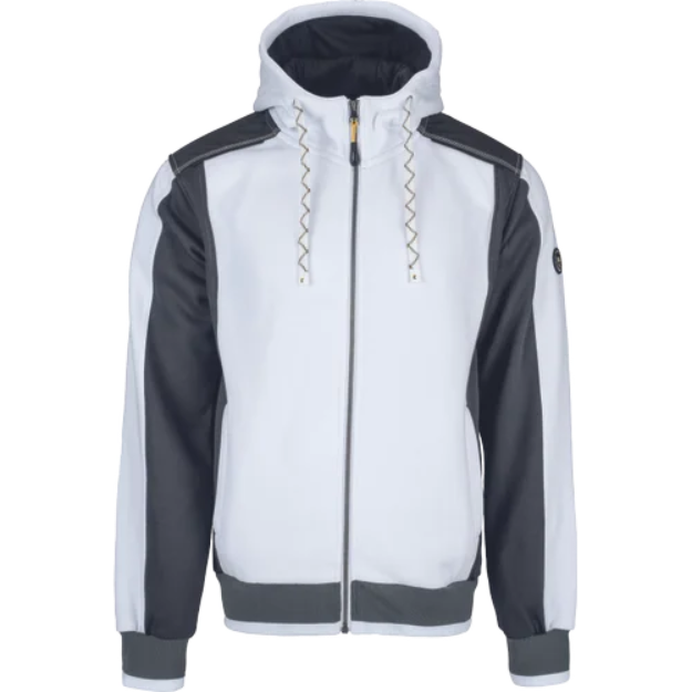 Obrázok z CERVA DAYBORO mikina s kapucí bílá