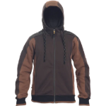 Obrázok z CERVA DAYBORO mikina s kapucí tm.hnědá