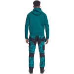 Obrázok z CERVA NEURUM mikina s kapucí petrolejová