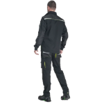 Obrázok z CERVA EMERTON STRETCH bunda černá/žlutá