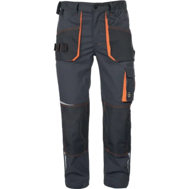 Obrázok z CERVA EMERTON STRETCH kalhoty šedá/oranžová