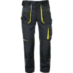 Obrázok z CERVA EMERTON STRETCH kalhoty černá/žlutá