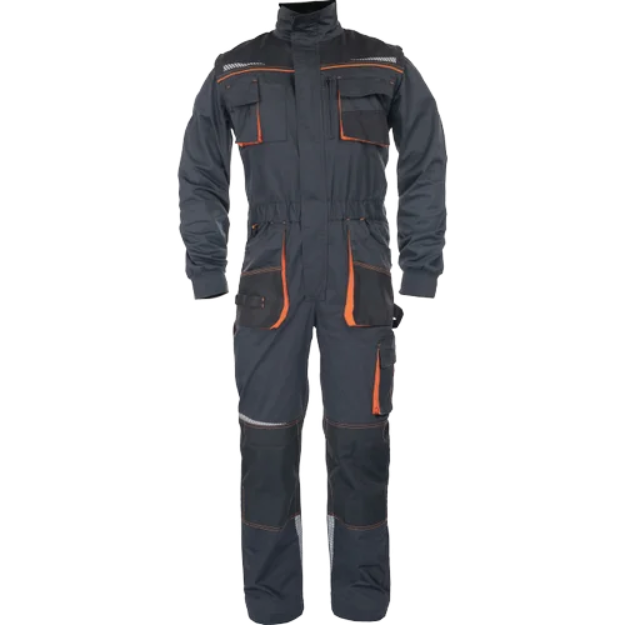 Obrázok z CERVA EMERTON STRETCH kombinéza šedá/oranžová