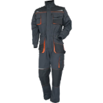 Obrázok z CERVA EMERTON STRETCH kombinéza šedá/oranžová