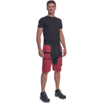 Obrázok z CERVA KEILOR FP STRETCH šortky červená