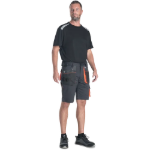 Obrázok z CERVA EMERTON STRETCH šortky šedá kamufláž