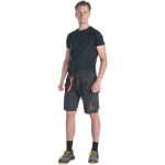 Obrázok z CERVA EMERTON STRETCH šortky šedá/oranžová