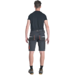 Obrázok z CERVA EMERTON STRETCH šortky šedá/oranžová