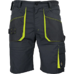 Obrázok z CERVA EMERTON STRETCH šortky černá/žlutá