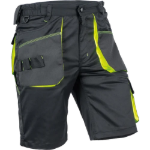 Obrázok z CERVA EMERTON STRETCH šortky černá/žlutá