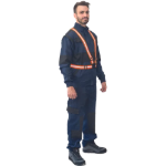 Obrázok z CERVA REFROX Reflexní elastický kříž HV oranžová