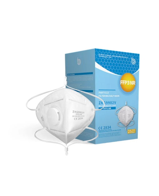 Obrázok z Respirátor ZKG9902V: FFP3 s ventilom na stojan 25 ks