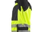 Obrázok z Blúza CXS NAOS HV, pánska, čierna-žltá Hi-Vis, reflexné pruhy