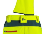 Obrázok z Nohavice CXS BEDFORD, výstražné, pánske, softshell, žlto-petrolová