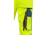 Obrázok z Nohavice CXS BEDFORD, výstražné, pánske, softshell, žlto-petrolová