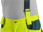 Obrázok z Nohavice CXS BEDFORD, výstražné, pánske, softshell, žlto-petrolová