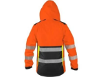 Obrázok z Bunda CXS BENSON, výstražná, zateplená, oranžovo-čierna