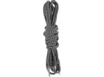 Obrázok z Šnúrky do obuvi reflexné, okrúhle, 130 cm, čierne