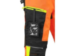Obrázok z Nohavice CXS BENSON výstražné, pánske, oranžovo-čierne