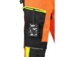 Obrázok z Nohavice CXS BENSON výstražné, pánske, oranžovo-čierne