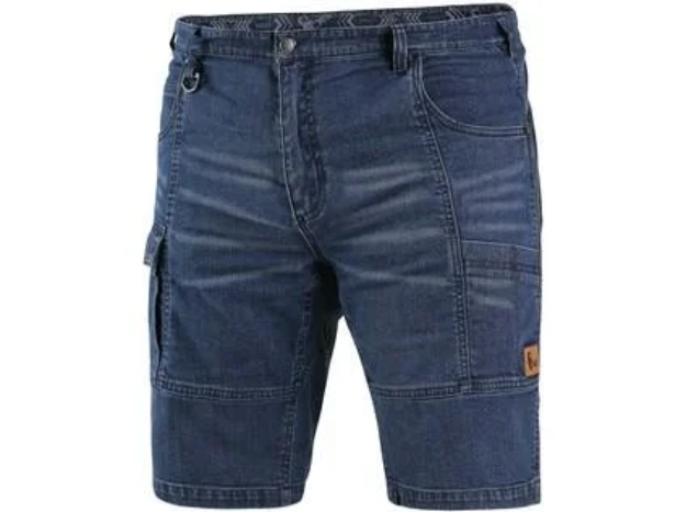 Obrázok z Kraťasy jeans CXS MURET, pánske, modro-čierne