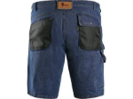 Obrázok z Kraťasy jeans CXS MURET, pánske, modro-čierne