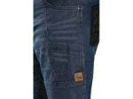 Obrázok z Kraťasy jeans CXS MURET, pánske, modro-čierne